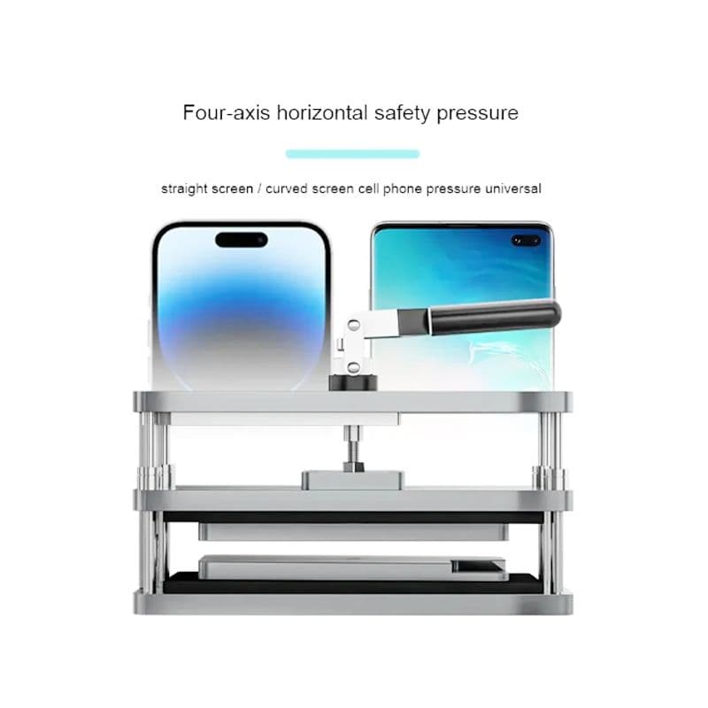 TBK - 201A Digital Display Rotation Pressure Holding Mould for iPhone Screen / Back Cover