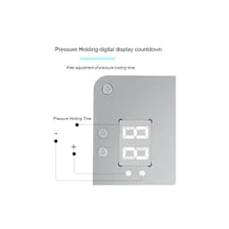 TBK - 201A Digital Display Rotation Pressure Holding Mould for iPhone Screen / Back Cover