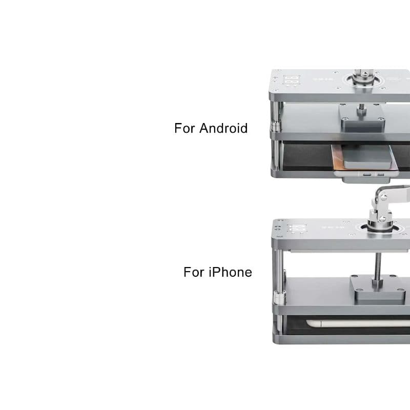 TBK - 201A Digital Display Rotation Pressure Holding Mould for iPhone Screen / Back Cover