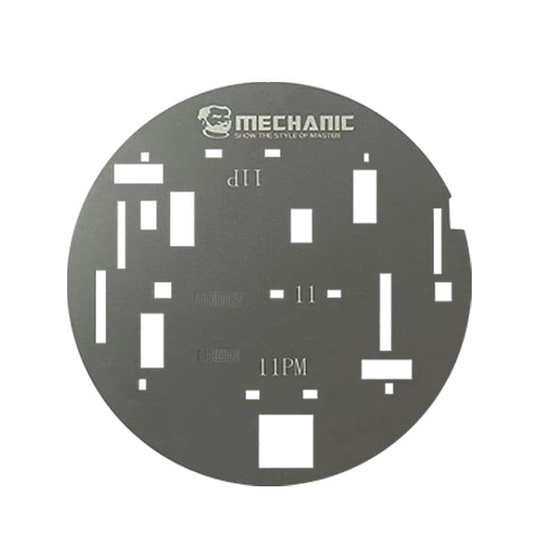 Mechanic - (3pcs) UFO Steel Stencil LCD Screen Protection for iPhone 11 up to 13 Pro Max