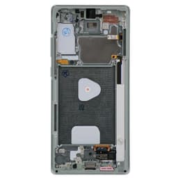 Refurbished - OLED Screen and Digitizer Assembly w/ Frame for Samsung Galaxy Note 20 5G (N980) (Mystic Green)