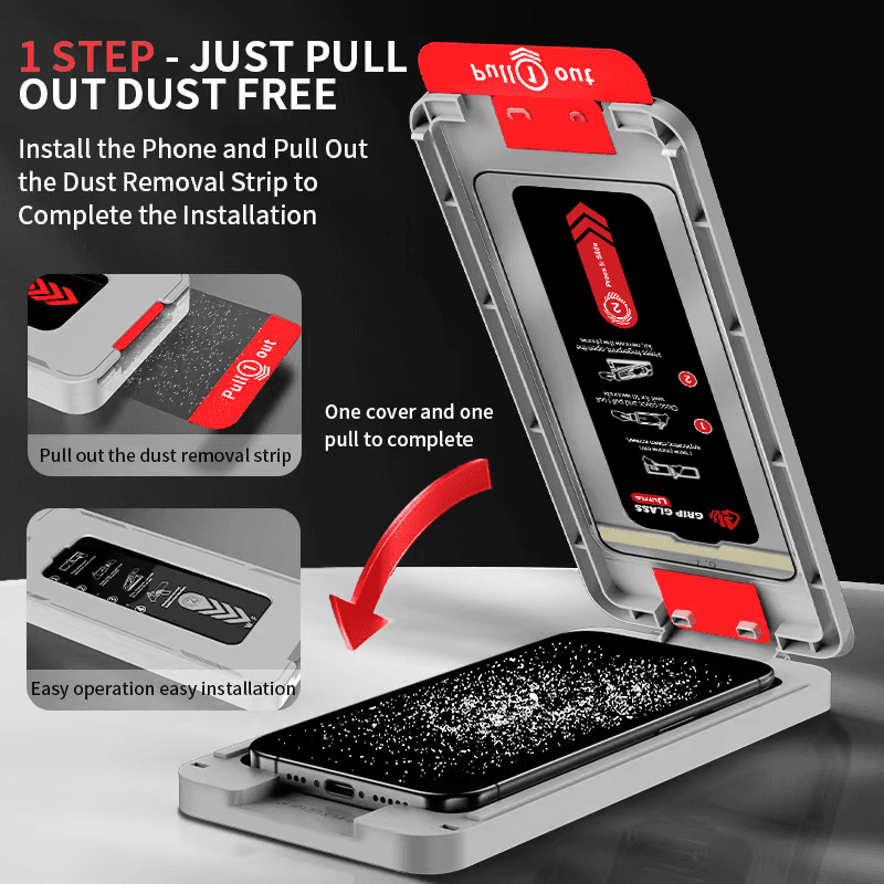 Grip Ultra - Tempered Glass Screen Protector for iPhone 12/12 Pro (2 Pack)
