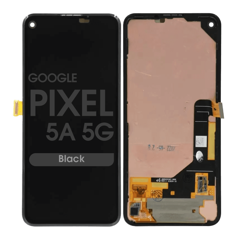 Premium - OLED Screen and Digitizer Assembly w/ Frame for Google Pixel 5a 5G (Black)