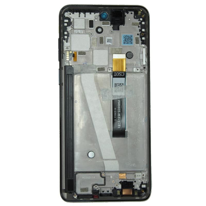 Genuine - LCD Assembly w/ Frame for Moto G Stylus 5G 2023 (XT2315 / 2023) (Cosmic Black)