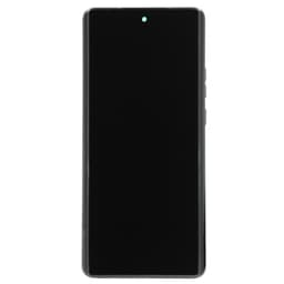 Genuine - LCD Screen and Digitizer Assembly w/ Frame for Motorola Edge (XT2305 / 2023) (Eclipse Black)