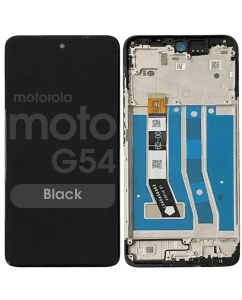 Genuine - LCD Screen and Digitizer Assembly for Motorola Moto G54 (XT2343 / 2023) (Black)