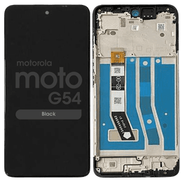 Genuine - LCD Screen and Digitizer Assembly for Motorola Moto G54 (XT2343 / 2023) (Black)