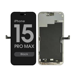 Premium - OLED Screen and Digitizer Assembly for iPhone 15 Pro Max (Black)