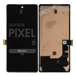 Refurbished - OLED Screen and Digitizer Assembly w/ Frame for Google Pixel 6 (Black)