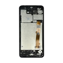 Refurbished - LCD and Screen Digitizer Assembly w/ Frame for TCL 10 SE (T766) (Black)