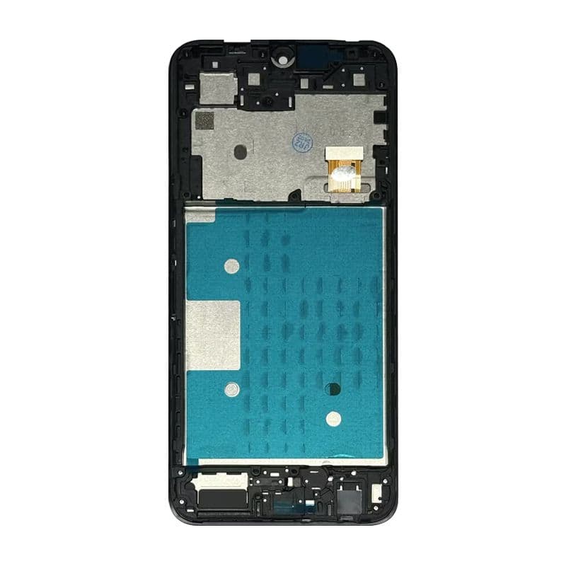 Refurbished - LCD and Screen Digitizer Assembly w/ Frame for TCL 40 XE 5G (Black)