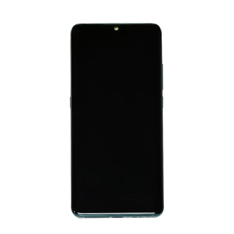 Refurbished - OLED Screen and Digitizer Assembly w/ Frame for TCL 10 Pro (T799B) (Green)