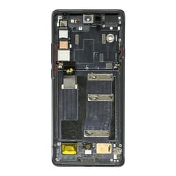 Refurbished - OLED Screen and Digitizer Assembly w/ Frame for TCL 20 Pro 5G (Moondust Gray)