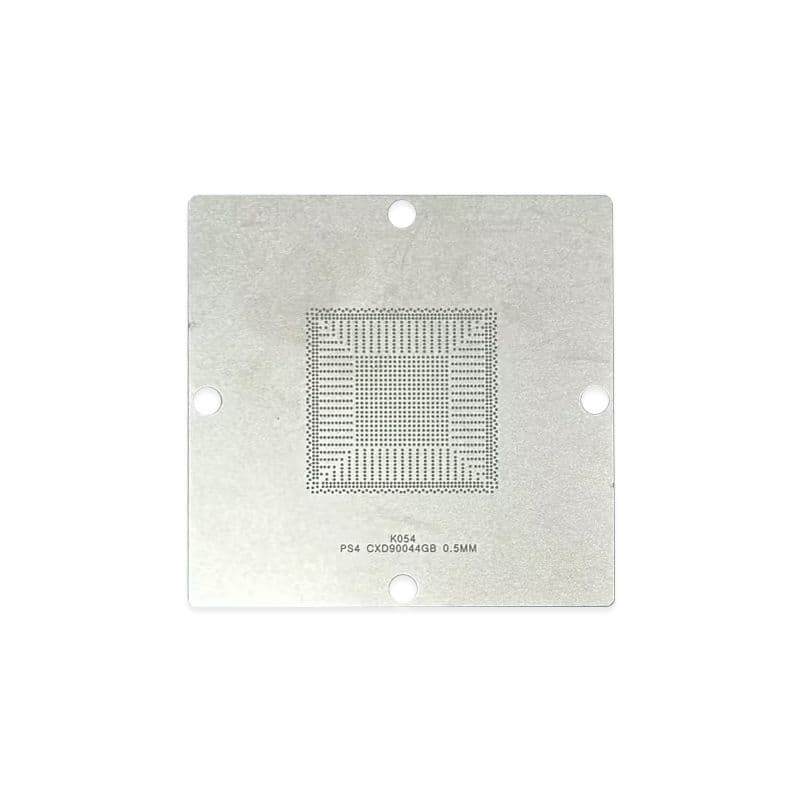 APU GPU CXD90044GB 0.5mm BGA Rework Reballing Stencil Templates 90x90 for Sony Playstation 4 PS4