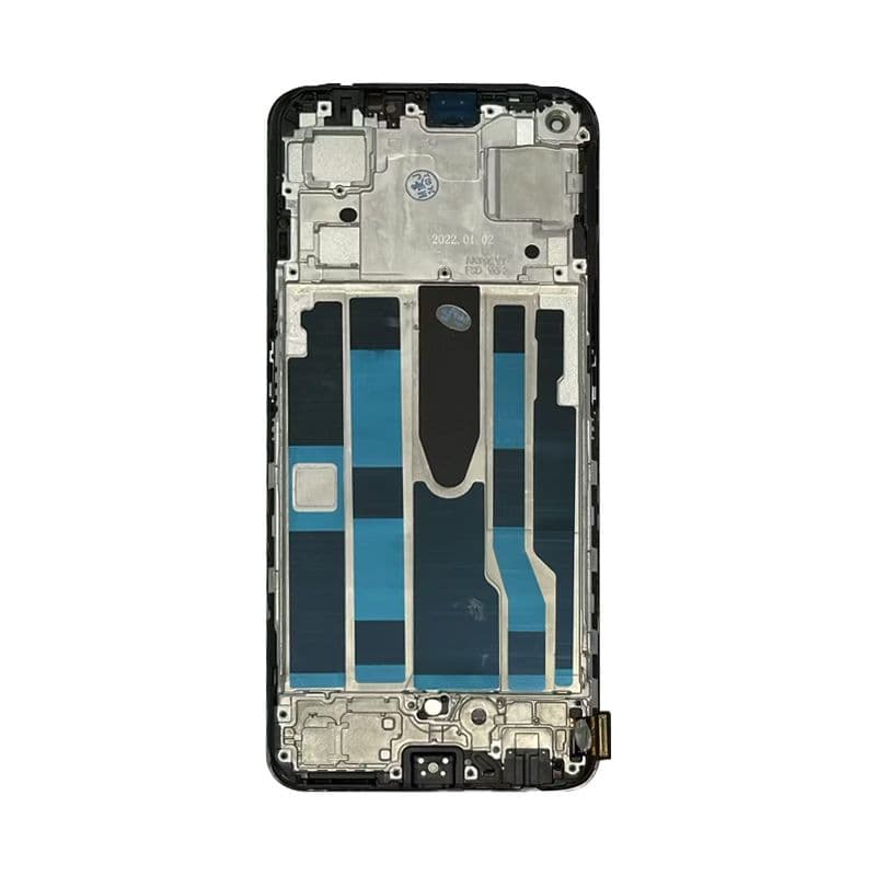 Refurbished - OLED Screen and Digitizer Assembly w/ Frame for OnePlus Nord CE 2 5G (Black)