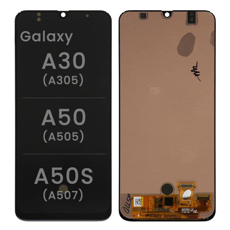LCD Screen and Digitizer Assembly for Samsung Galaxy A50 (A505) (No Frame) (Black)