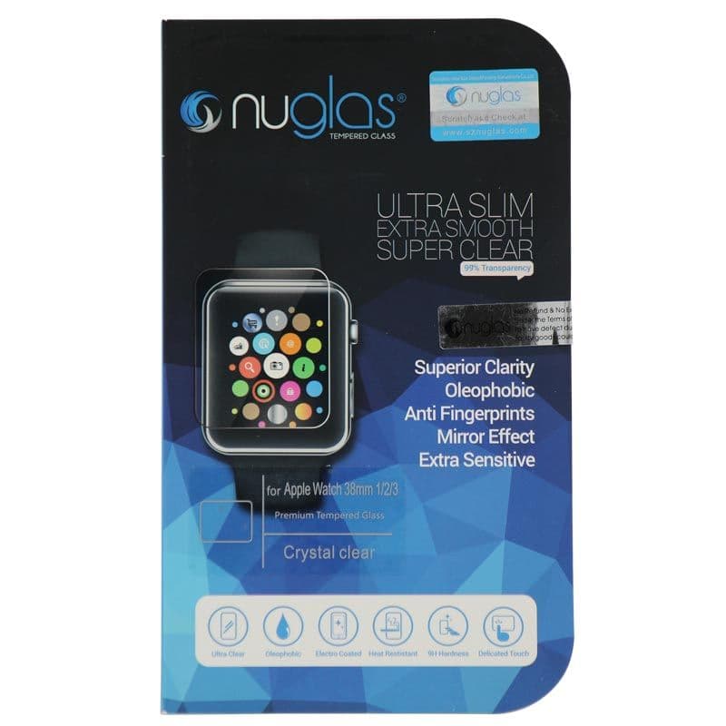Tempered Glass Screen Protector for Apple Watch Series 1 (38 mm)