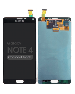 Refurbished - OLED Screen and Digitizer Assembly for Samsung Galaxy Note 4 (N910) (No Frame) (Charcoal Black)