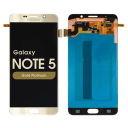 Refurbished - OLED Screen and Digitizer Assembly for Samsung Galaxy Note 5 (N920) (No Frame) (Gold Platinum)