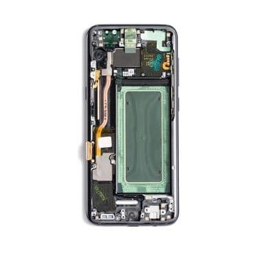 Service Pack - OLED Screen and Digitizer Assembly w/ Frame for Samsung Galaxy S8 (G950) (Midnight Black)