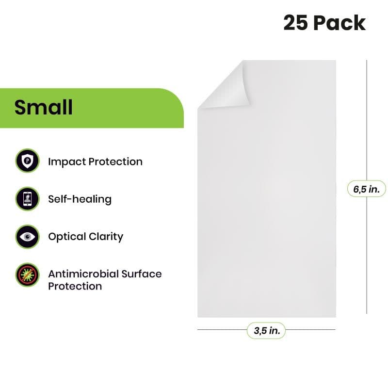 (25 Pack) ProtectionPro - Blank Microbe X Film (Small)