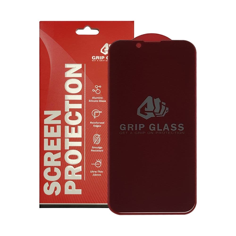 Grip Glass - Privacy Tempered Glass Screen Protector for iPhone 13 Mini - Injured Gadgets