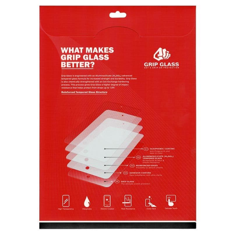 Grip Glass - Tempered Glass Screen Protector for iPad Pro 11 / iPad Pro 11 2nd / iPad Pro 11 3rd (2021) /   iPad Pro 11 4th (2022) / iPad Air 4 / Air 5  