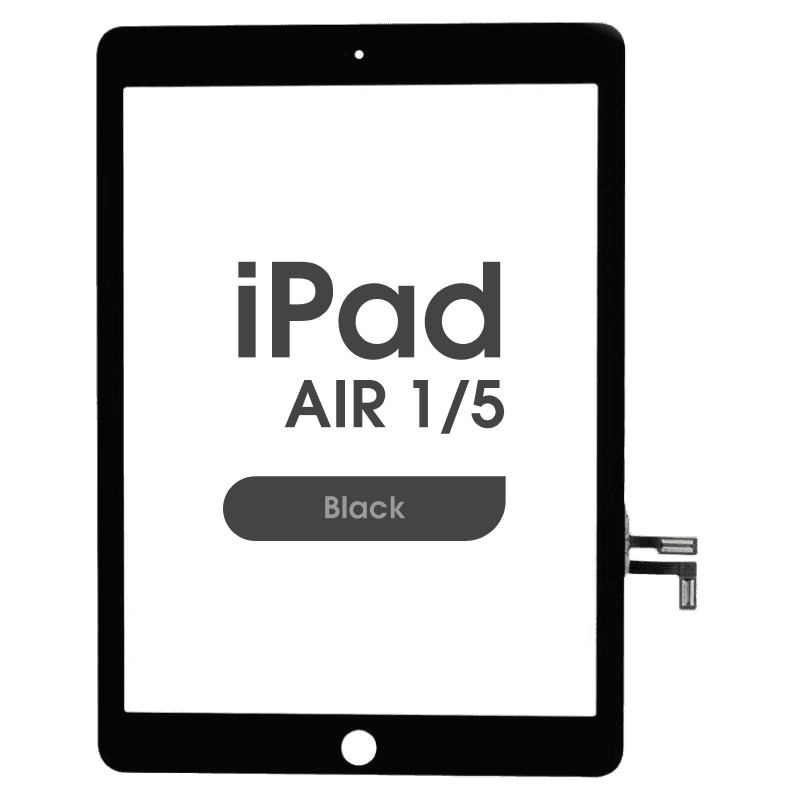 FX5 - Glass and Digitizer Touch Panel for iPad Air 1 / iPad 5 (Black)