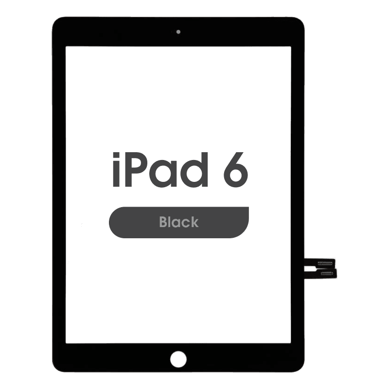 FX5 - Glass and Digitizer Touch Panel for iPad 6 (Black)