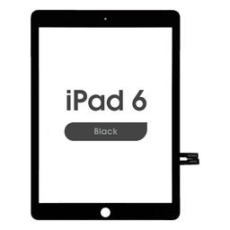 FX5 - Glass and Digitizer Touch Panel for iPad 6 (Black)
