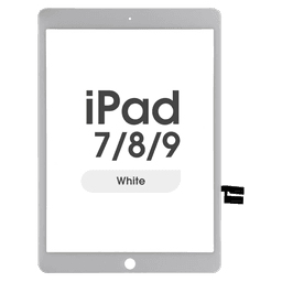 FX5 - Glass and Digitizer Touch Panel for iPad 7 / iPad 8 / iPad 9 (10.2) (White)