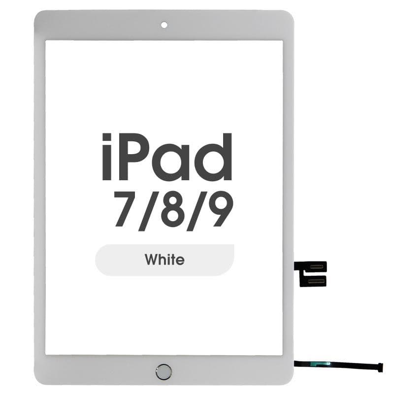 FX5 - Glass and Digitizer Touch Panel w/ Home Button for iPad 9 (White)