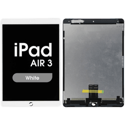 FX5 Fused - Glass and Digitizer Complete LCD Assembly for iPad Air 3 (White)
