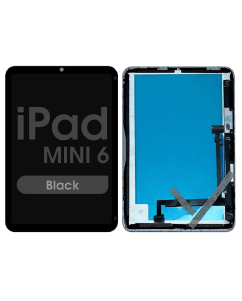 FX5 Fused - LCD Glass and Digitizer Complete Assembly for iPad Mini 6 (Black)