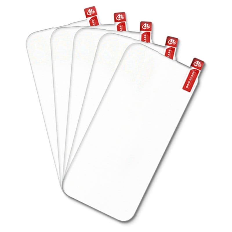 (50 Pack) Grip Glass - Matte Tempered Glass Screen Protector for iPhone 15 / 15 Pro / 16