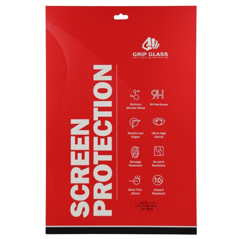Grip Glass - Tempered Glass Screen Protector for iPad Pro 12.9 1st Gen / iPad Pro 12.9 2nd Gen