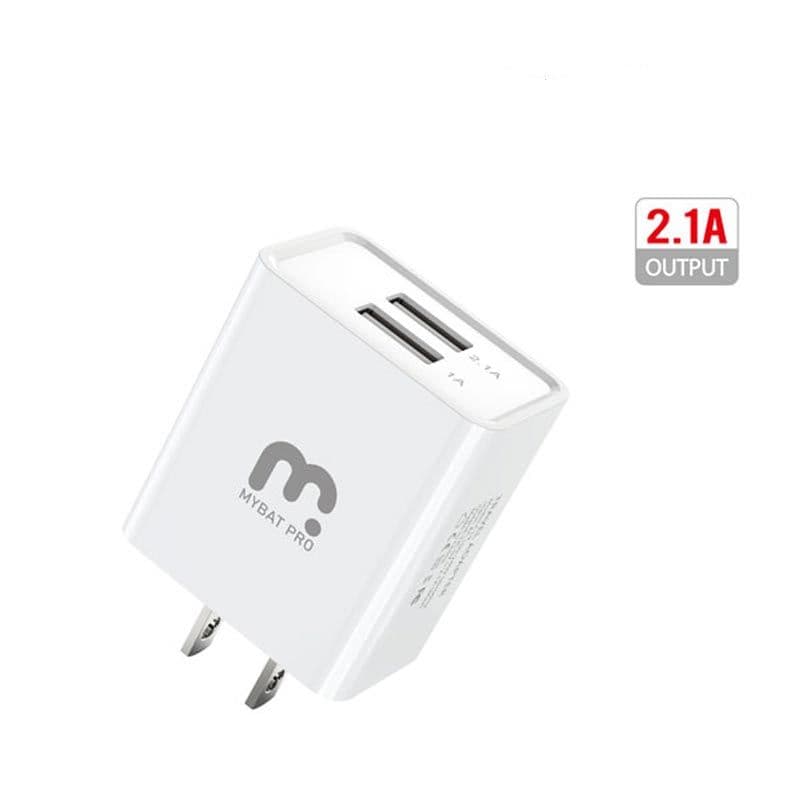 (2in1) MyBat Pro - Travel Adapter w/ USB-C Cable (6ft)