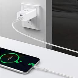(2in1) MyBat Pro - Travel Adapter w/ Micro USB Cable (6ft)