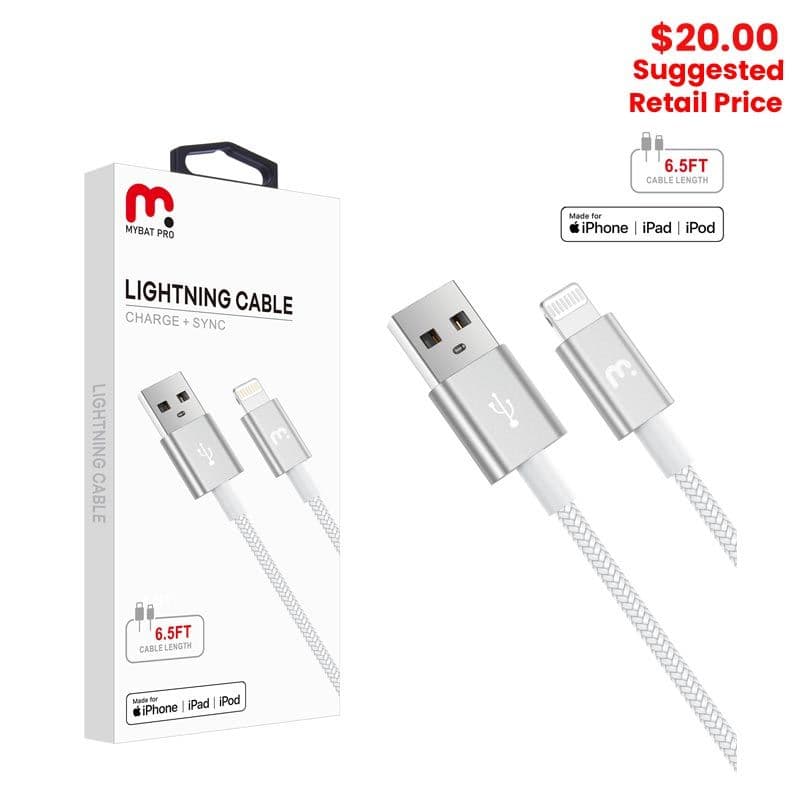 MyBat Pro - MFi Lightning Cable (6.5ft)