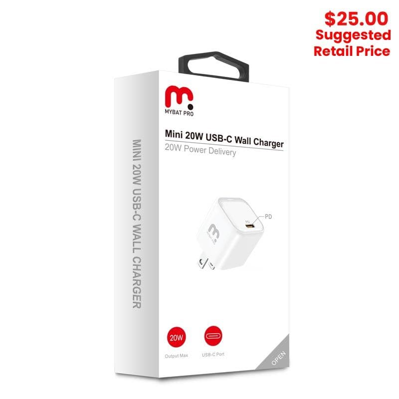 MyBat Pro - Mini USB-C Power Delivery Adapter (20W)