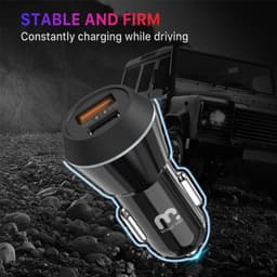 MyBat Pro - 2 Port USB-C PD / QC 3.0 Car Adapter (20W)