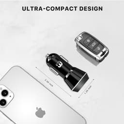 MyBat Pro - 2 Port USB-C PD / QC 3.0 Car Adapter (20W)