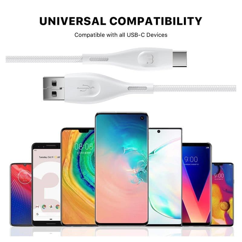 MyBat Pro - USB-C Data Cable 6ft (White)