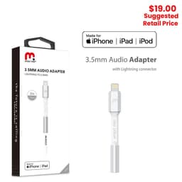 MyBat Pro - MFi Lightning Connector to 3.5mm Audio Adapter 