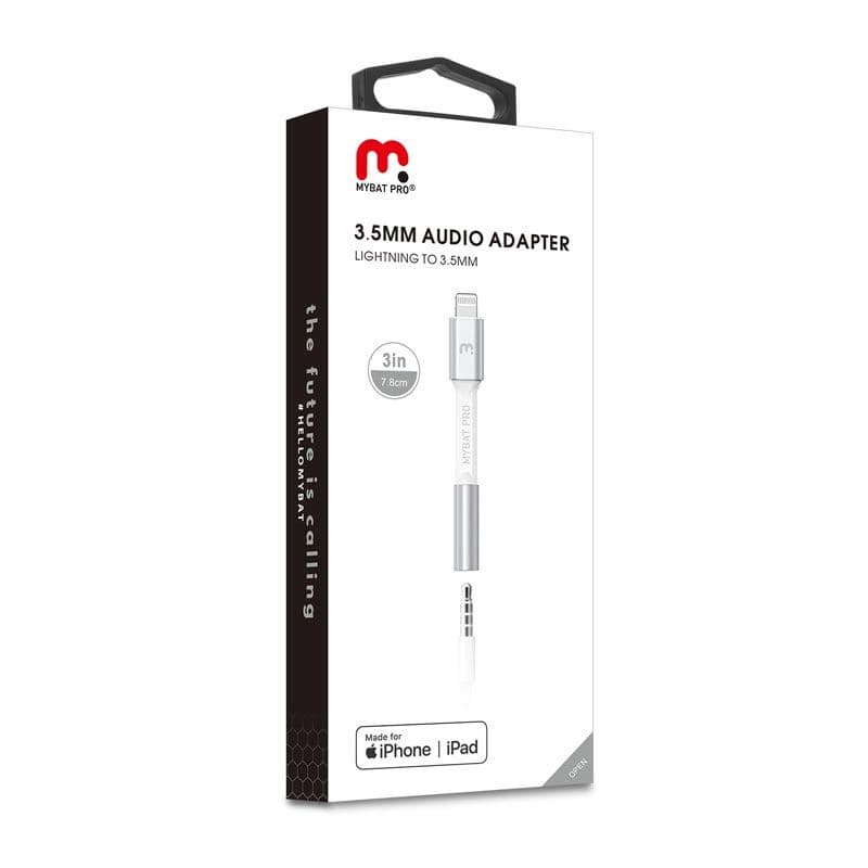 MyBat Pro - MFi Lightning Connector to 3.5mm Audio Adapter 