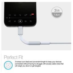 MyBat Pro - MFi Lightning Connector to 3.5mm Audio Adapter 