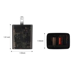 MyBat Pro - 20W USB-C Wall Charger (Exploration Version) - Transparent Smoke