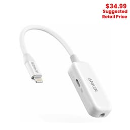 Anker -  Lightning to 3.5mm AUX Port / Charging Adapter