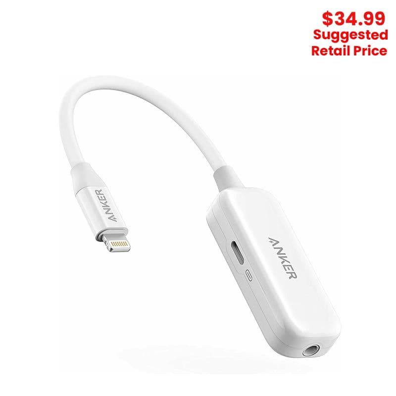 Anker -  Lightning to 3.5mm AUX Port / Charging Adapter