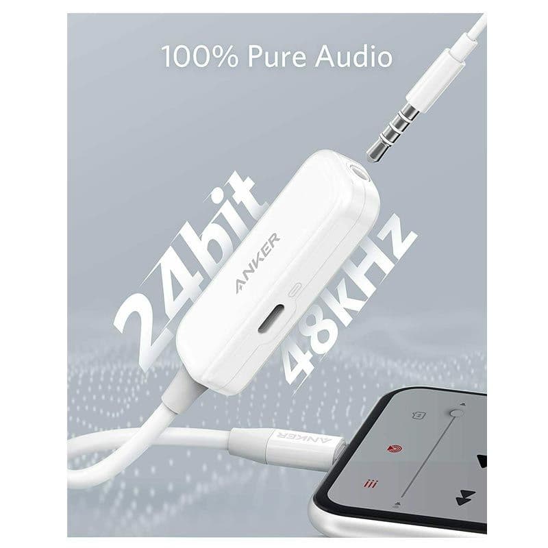 Anker -  Lightning to 3.5mm AUX Port / Charging Adapter